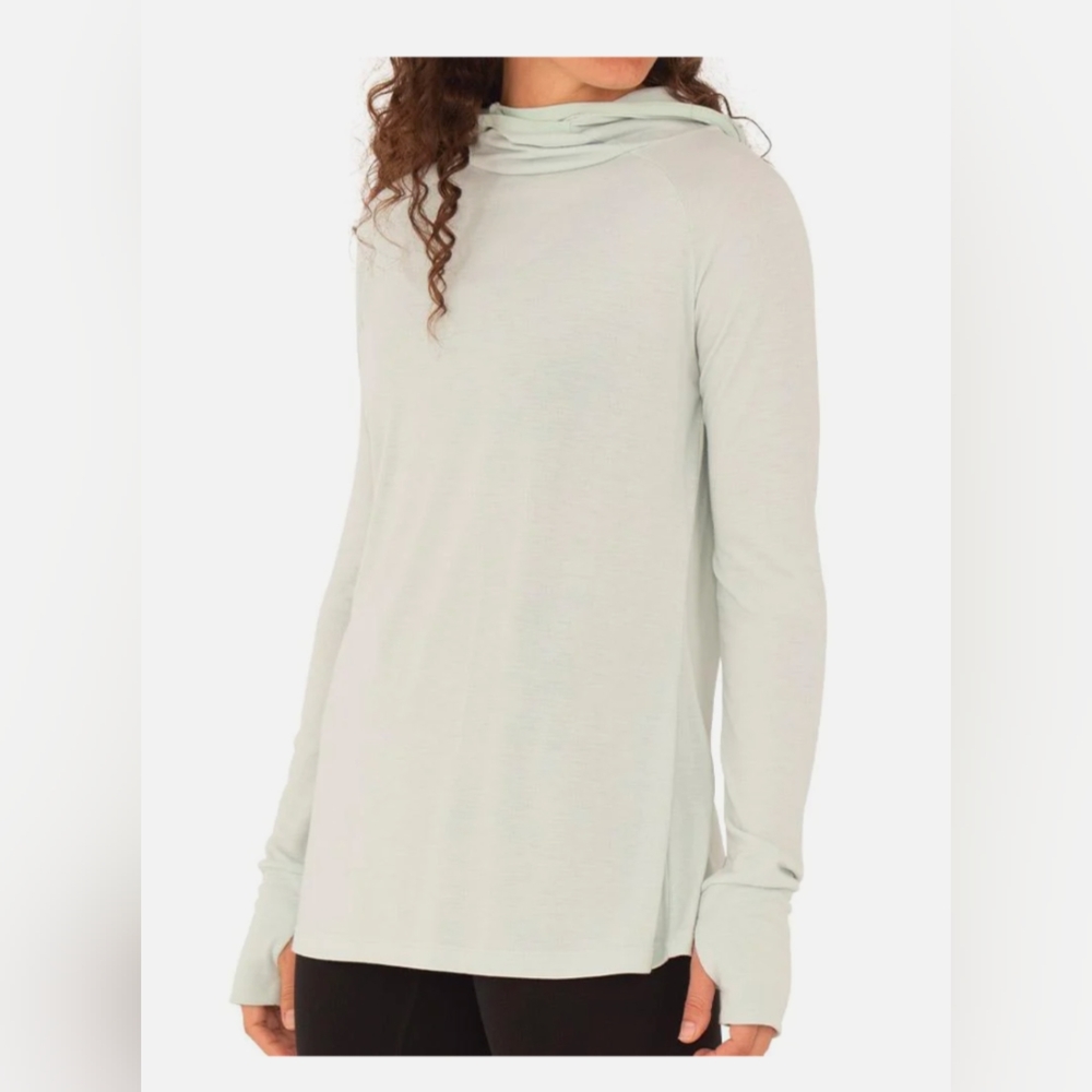 Free Fly Women's Bamboo Weekender Hoody Willow Green Medium